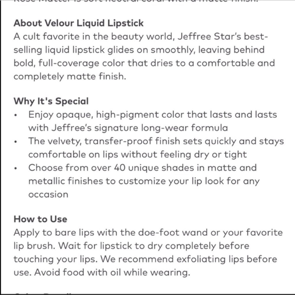 “IM SHOOK” JEFFREE STAR VELOUR LIQUID LIPSTICK!! - Picture 4 of 8